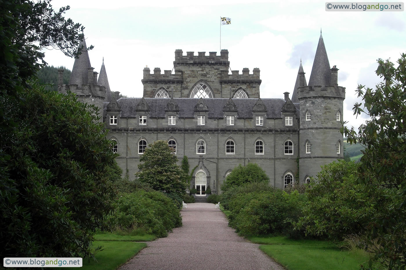 Inverary - Front of Inverary Castle